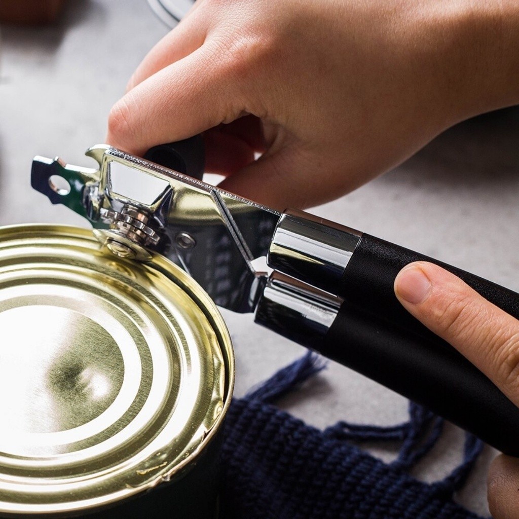 Detalhes do Abridor De Latas E Garrafas Aço Inox Profissional Casa Envio Imediato