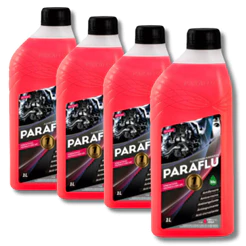 KIT 4 LITROS DE PARAFLU CONCENTRADO ROSA