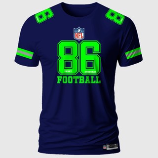Camiseta Reset Streetwere American Football 86 100% Algodão Premium em Oferta na Shopee
