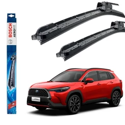Par Palheta Limpador Parabrisa Corolla Cross 2021 2022 2023 - Original Bosch Aerofit
