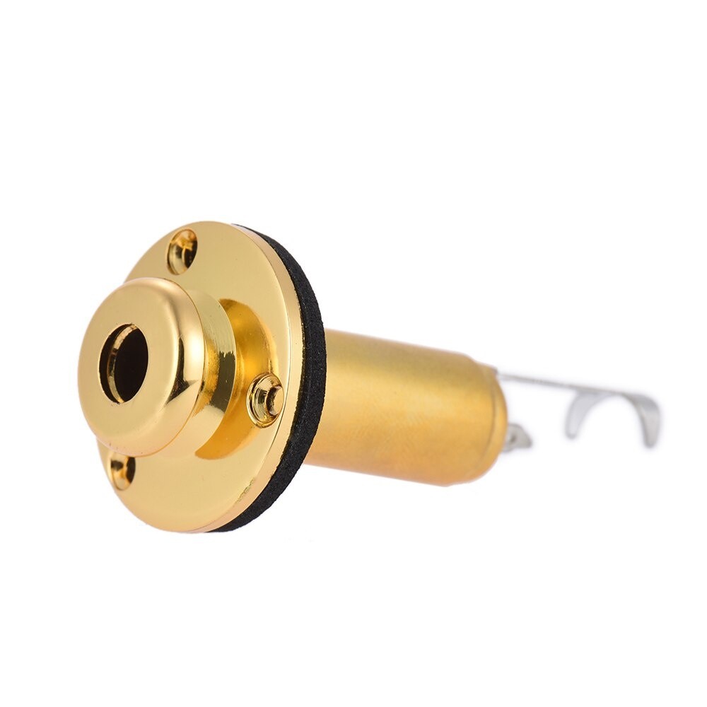 Jack Roldana Blindado Stereo Para Violao Dourado