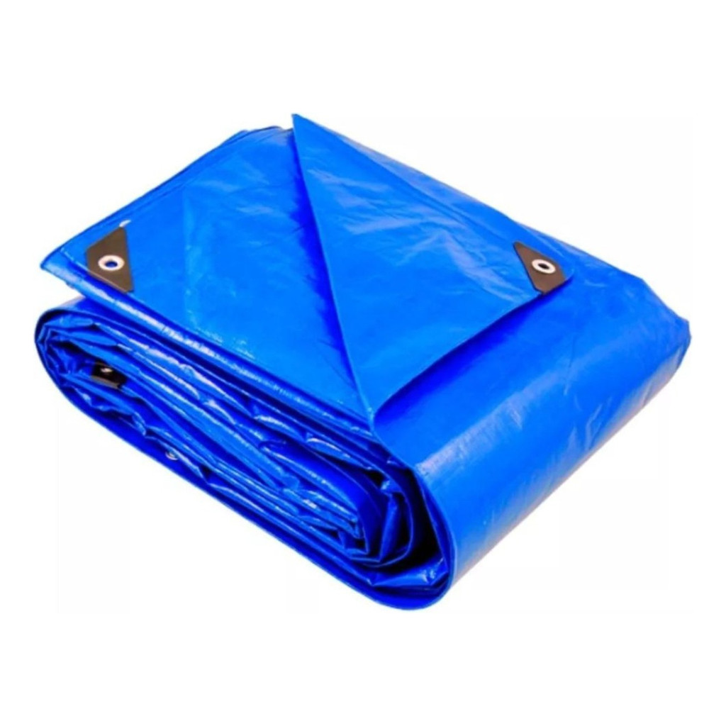 Lona Impermeavel 4x4 Azul Carreteiro Plastica Cobertura