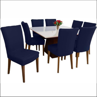 Kit 6 Capas Para Cadeira de Jantar Com Elástico em Oferta na Shopee