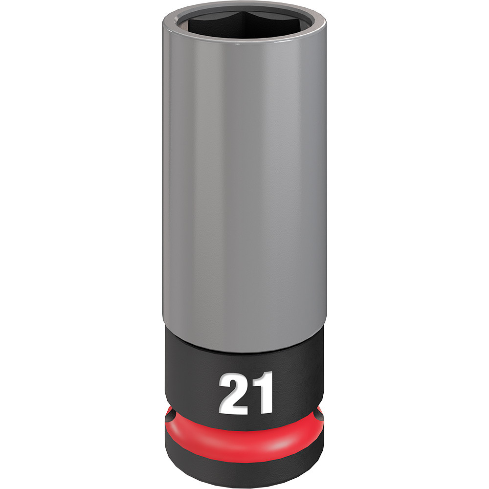Soquete Impacto E 1/2" x 21mm x 78mm C/ Capa 49-66-7806 Milwaukee