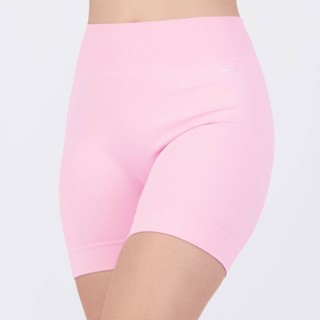 Shorts Canelado Selene Sem Costura Feminino Rosa em Oferta na Shopee