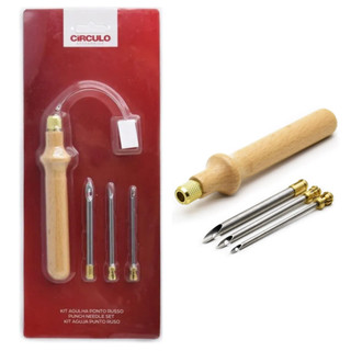 Kit Agulha Para Ponto Russo Circulo Punch Needle em Oferta na Shopee