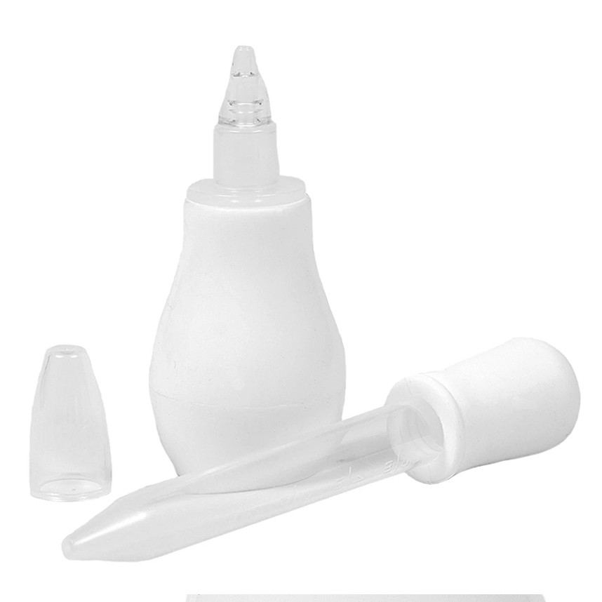 Kit Aspirador Nasal Buba Com Conta-Gotas 0M+ em Oferta na Shopee