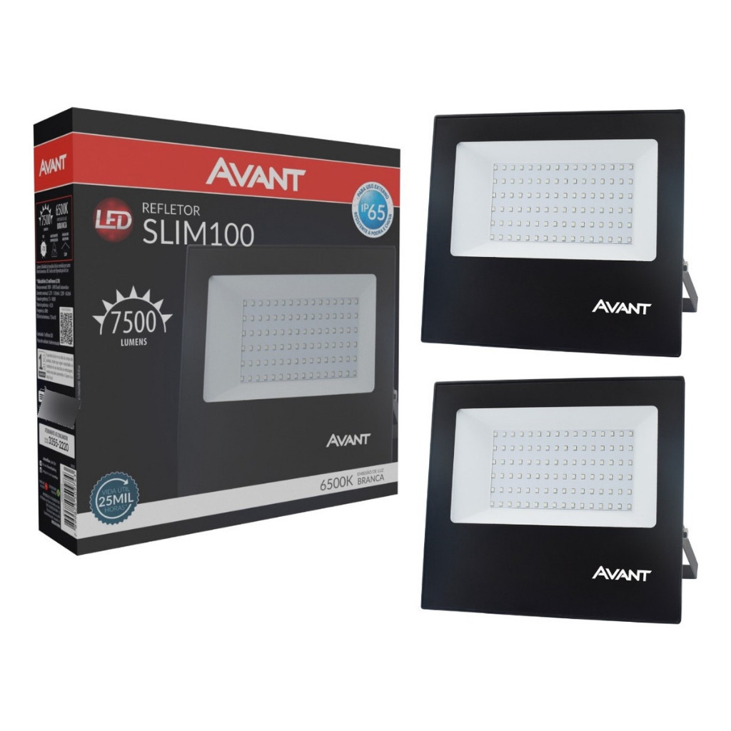 Refletor 100w Avant: Onde Comprar | BuscaProdutos