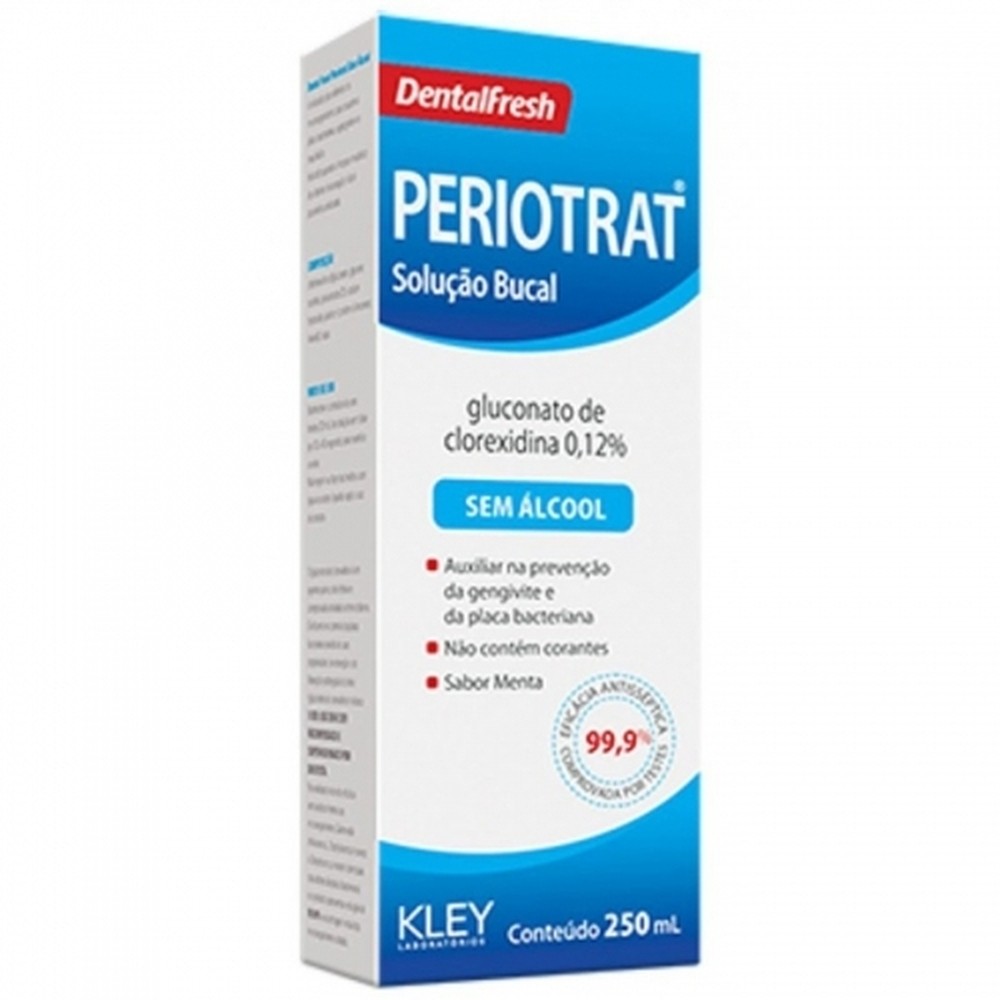 Periotrat Solução Bucal Sem Álcool 250ml