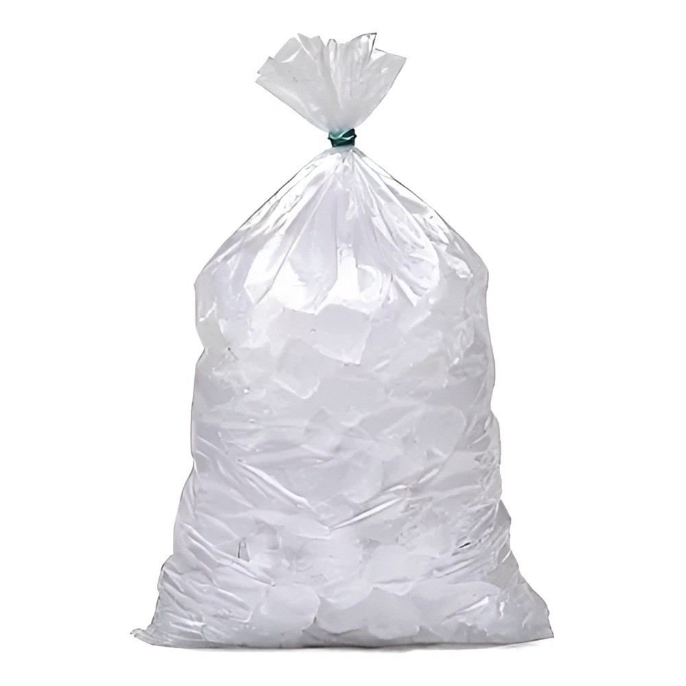 Sacos Para gelo 30x50 5KG 100 unidades Liso transparente