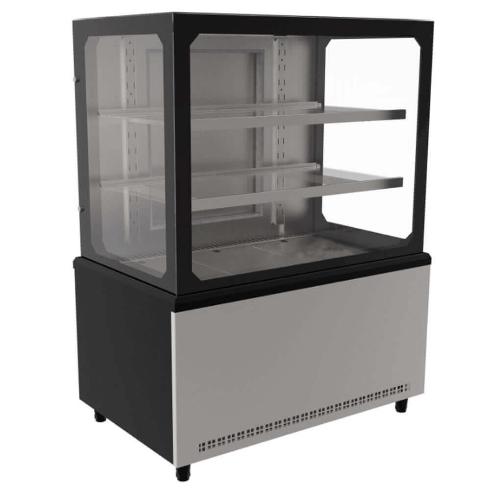 Balcão Venancio Vitrine Prime Aquecida Vidro Temperado Fech Fron Inox 1000 220V 391L - PBV10 22546