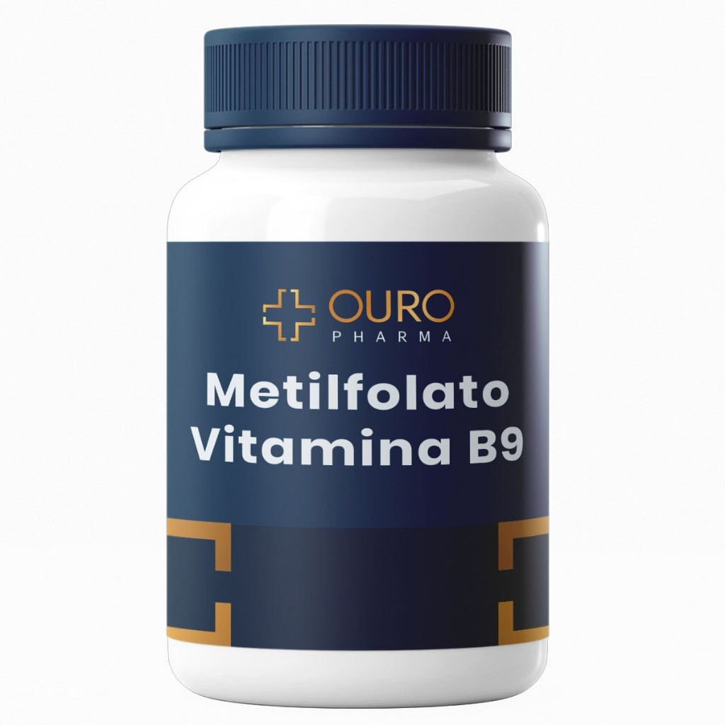 Metilfolato Vitamina B9 Fórmula Ativa 60 ou 120 cápsulas