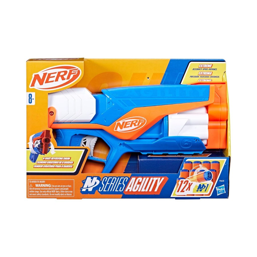Lançador De Dardos Nerf Pistola N Series Agility Hasbro
