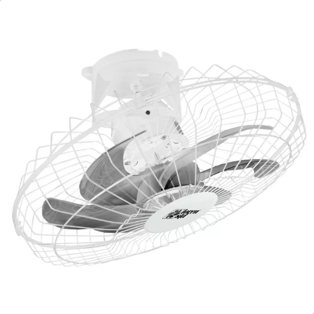 Ventilador Teto Orbital 50cm Bivolt 360° Branco Lorensid