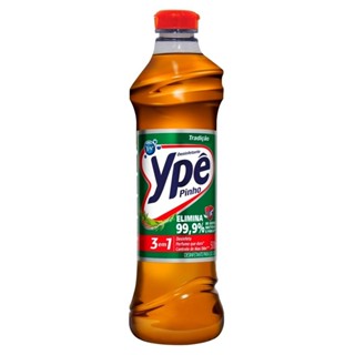 Desinfetante Ypê Pinho Tradição 500ml - Embalagem com 12 Unidades em Oferta na Shopee
