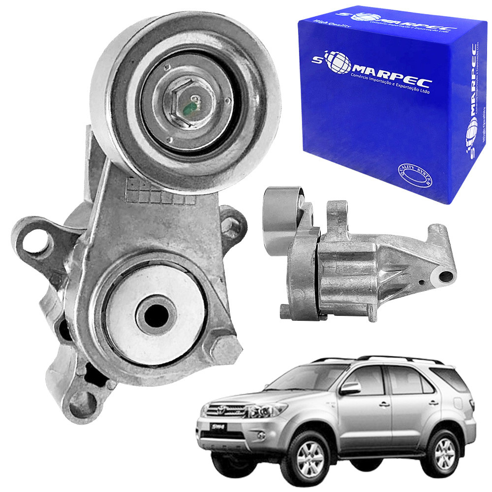 Tensor De Correia Alternador Toyota Hilux SW4 2.7 16V Novo Somarpec 2009 2010 2011 2012 2013 Diante