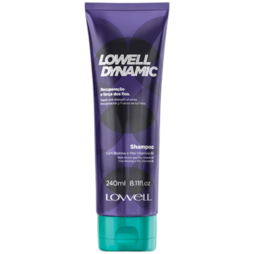 Shampoo Dynamic Recuperação e Força 240ml Lowell
