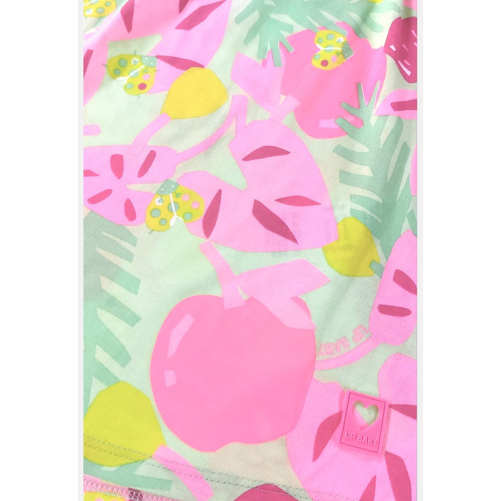 Detalhes do Vestido Infantil em Meia Malha Up Baby