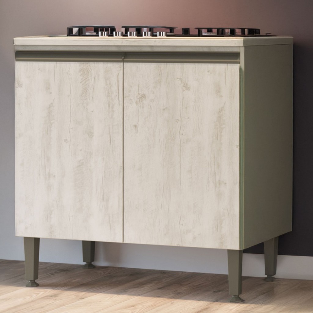 Balcão de Cozinha Greta 2 Portas 1 Prateleira - IRM Móveis em Oferta na Shopee