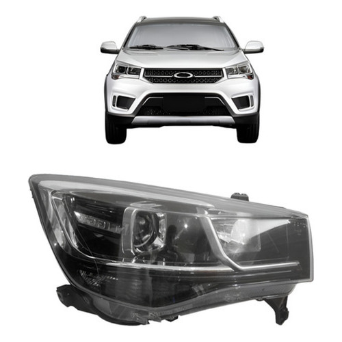Farol Tiggo 2 Led 2018 2019 Eletrico Com Led Modelo Original