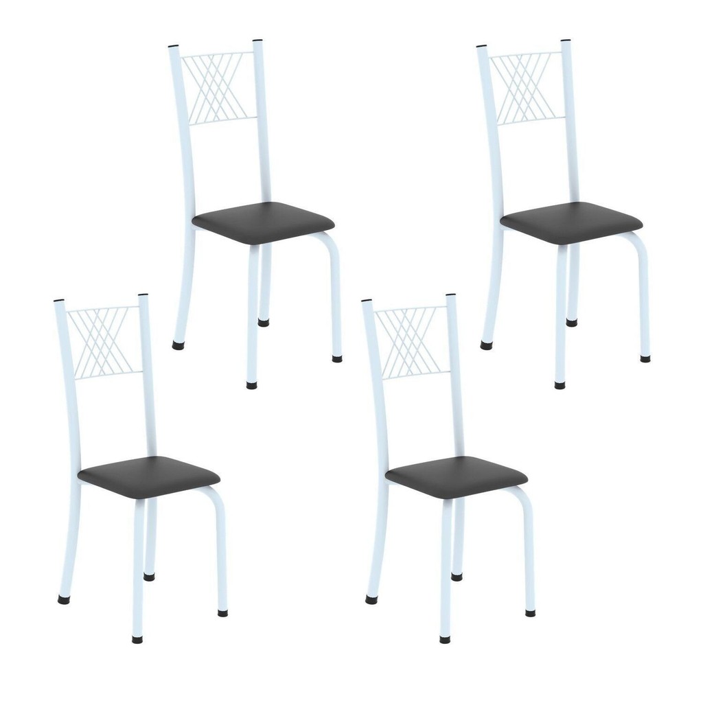 Cadeiras para Sala de Jantar 4 Unidades Sara em Oferta na Shopee