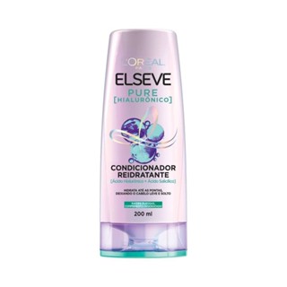 Condicionador L oreal Paris Elseve Pure Hialuronico 200ml em Oferta na Shopee