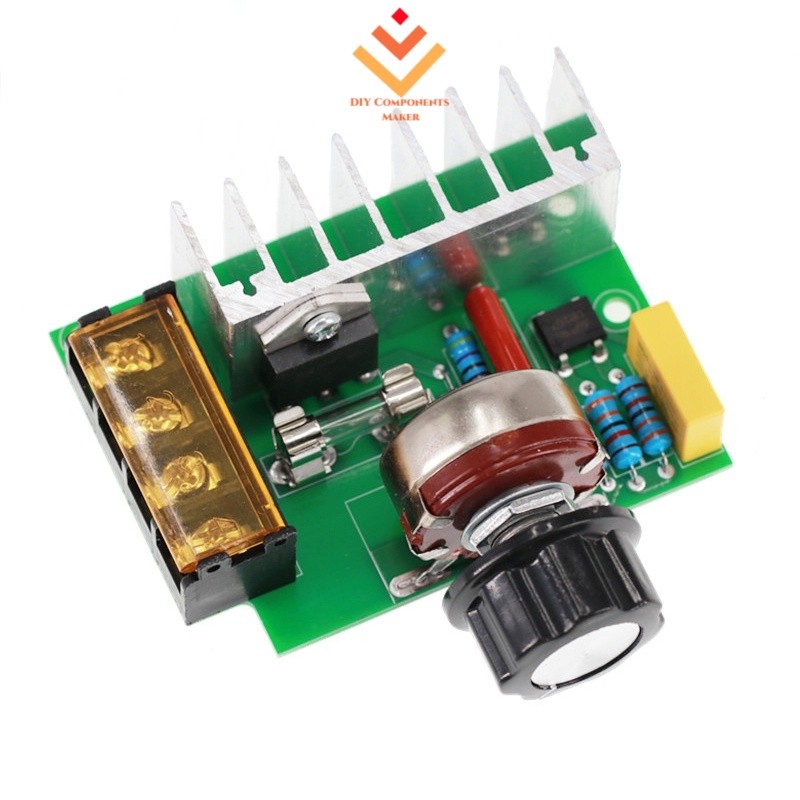 4000W AC 110V-220V Controle De Silicone Regulador De Tensão Eletrônico Velocidade Ajustável Dimmer Termostato De Alta Po