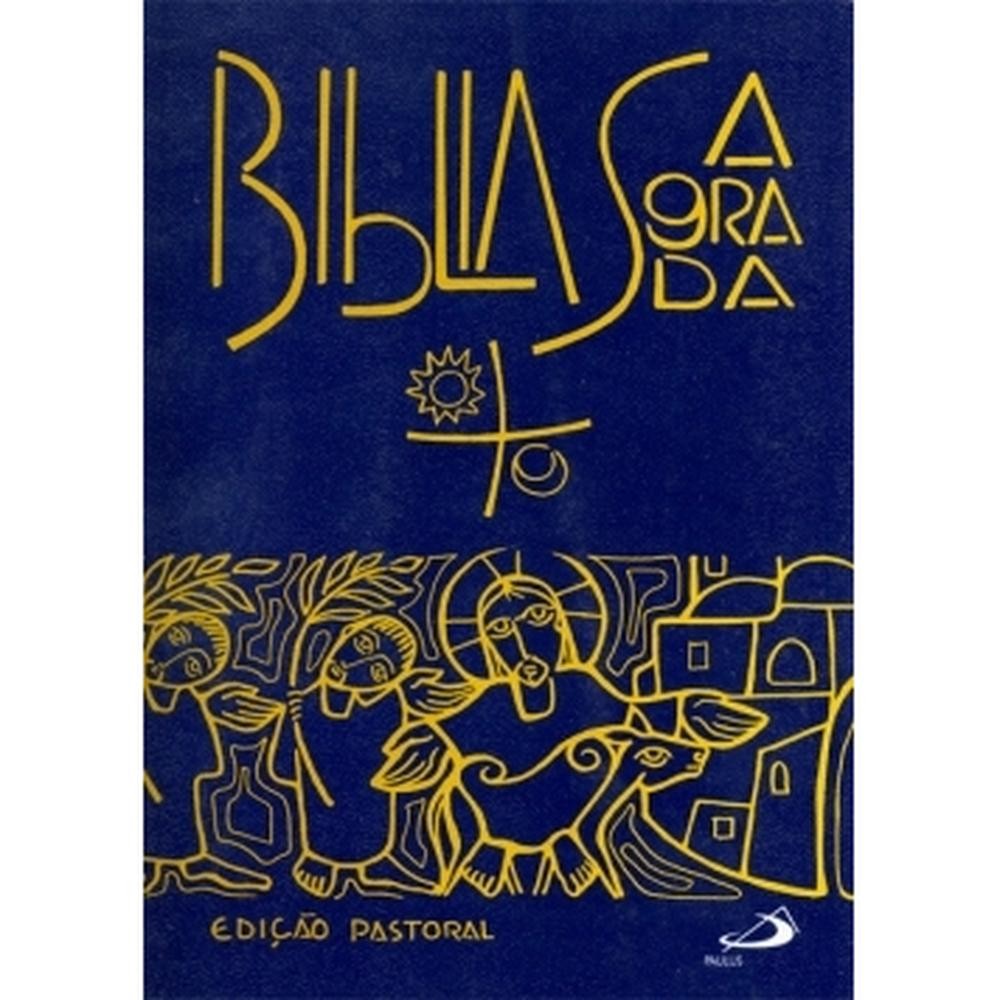 Bíblia Sagrada - Edição Pastoral - Capa Cristal Lt OsS