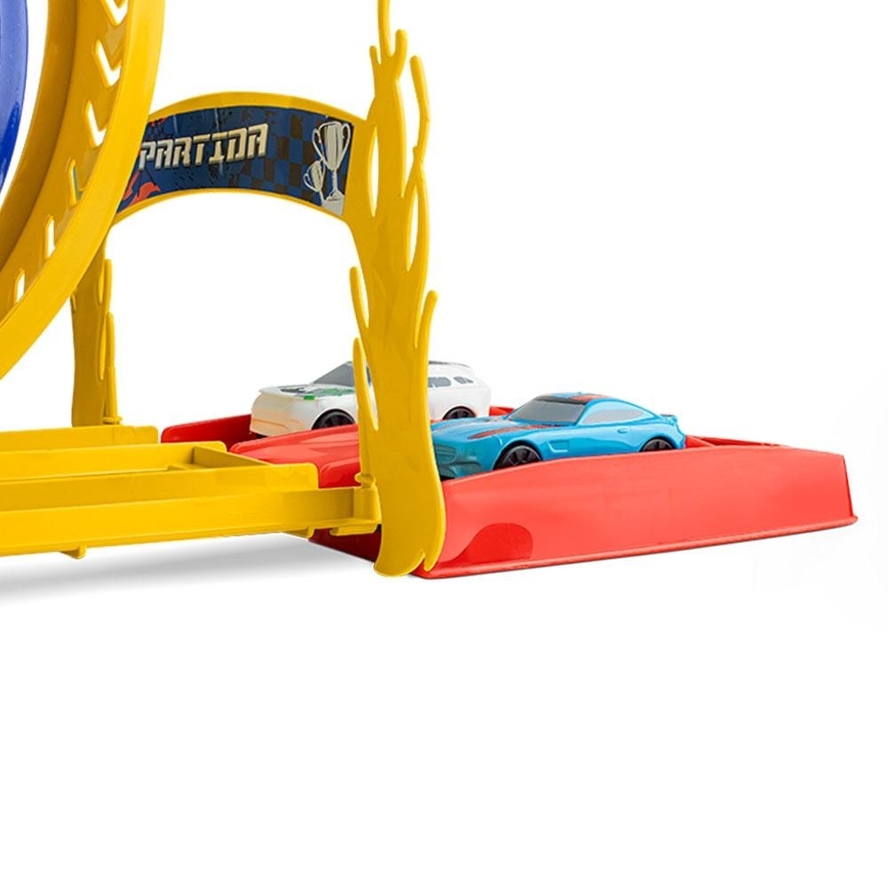 Detalhes do Pista Race Looping O Desafio Samba Toys 389