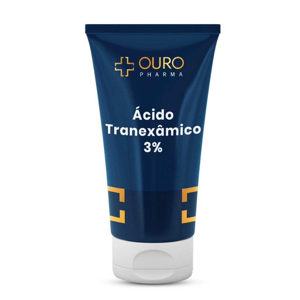 Ácido Tranexâmico 3% Creme anti manchas Melasma