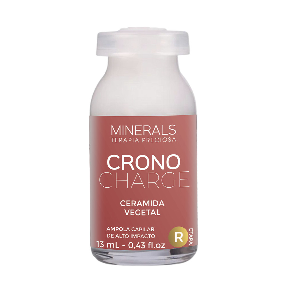 Ampola Minerals Crono Charge Ceramida Vegetal 13 Ml