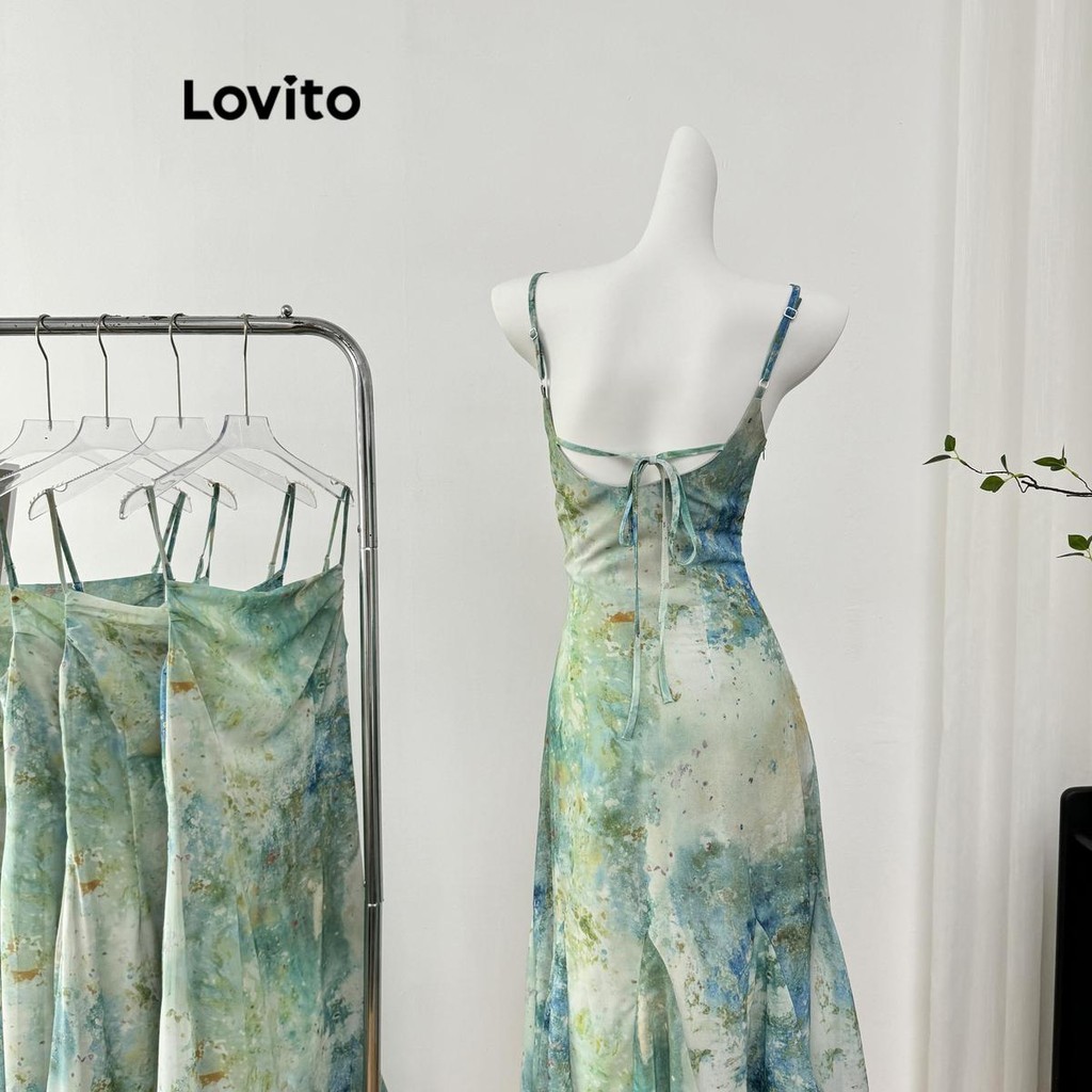 Lovito Vestido casual Ditsy com flores florais para mulheres LNE72484 - Women Clothes