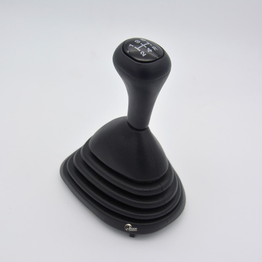 Kit Coifa de Cambio Manopla Sanfonada Fiesta Street 01 a 07 Courier 01 a 13 Preto com Bola Preta