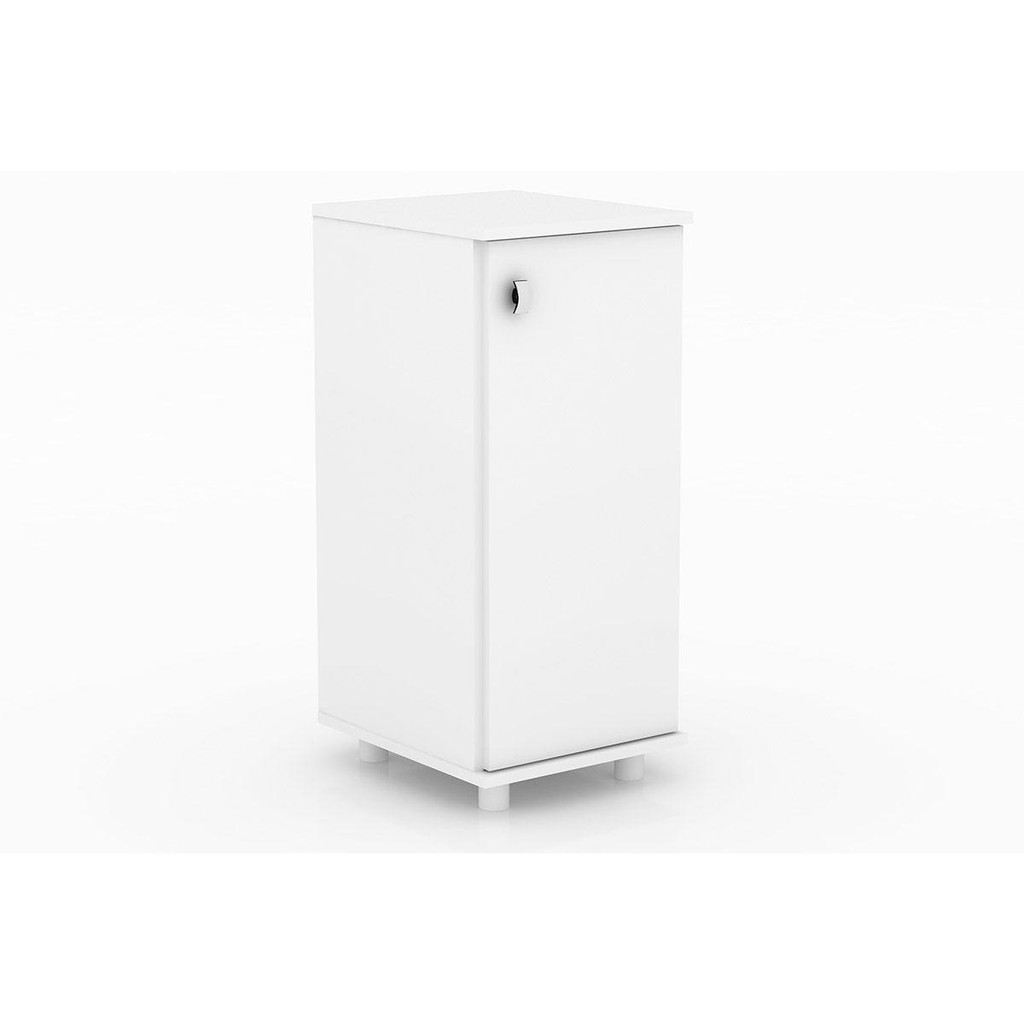 Gabinete Lavanderia BL3306 c/ 1 Porta Branco - Tecno Mobili em Oferta na Shopee