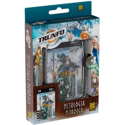 SUPER TRUNFO MITOLOGIA NÓRDICA 32 CARTAS GROW DEUSES HISTÓRIA LENDA MITO FILOSOFIA FICÇÃO DEUSA JOGO