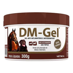 Dm-gel 300g Vetnil Cães Cavalos Cão Cavalo Equino Dm Gel 300gr