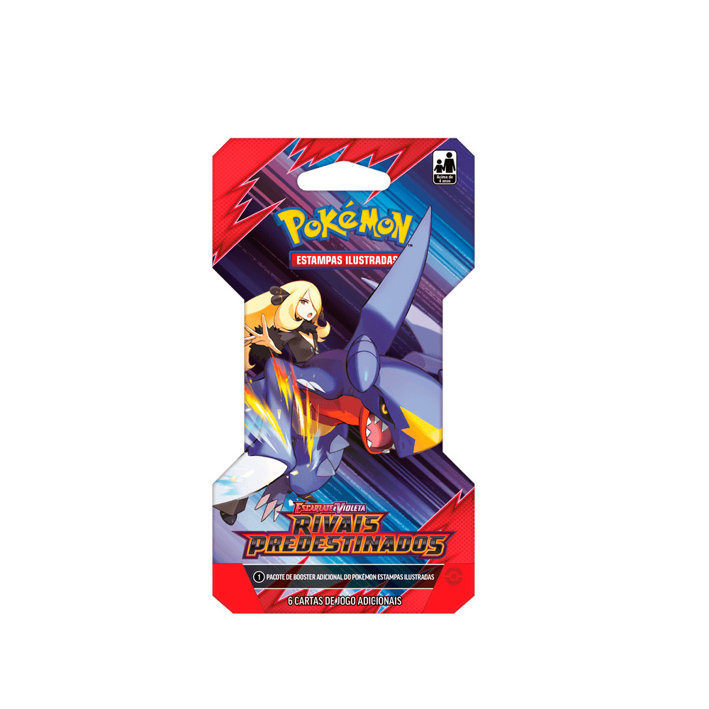 Bllister Unitário Pokémon: Escarlate e Violeta - Rivais Predestinados - Garchomp em Oferta na Shopee