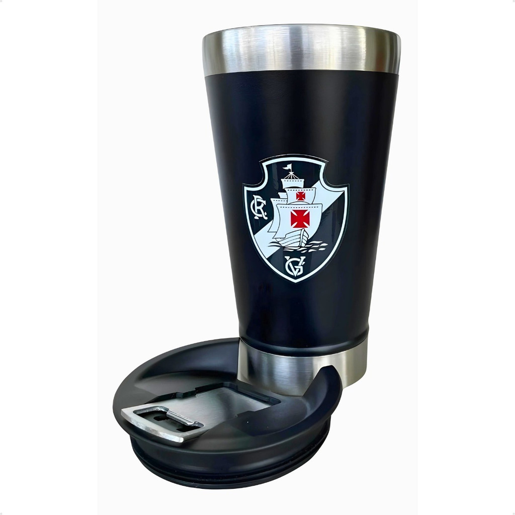 Copo Térmico Cerveja Café Chopp 473Ml C/ Tampa Vasco