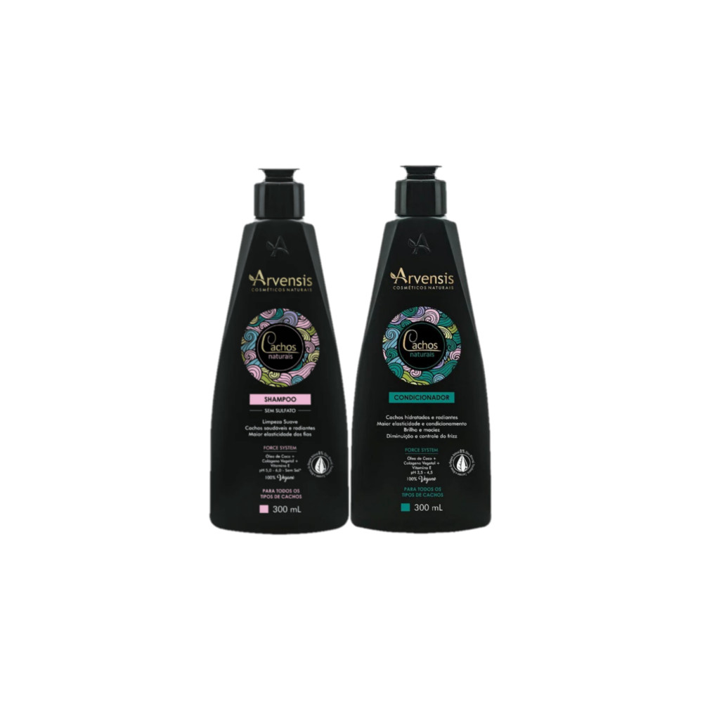 Kit Arvensis Cachos Naturais Duo (2 unidades) em Oferta na Shopee