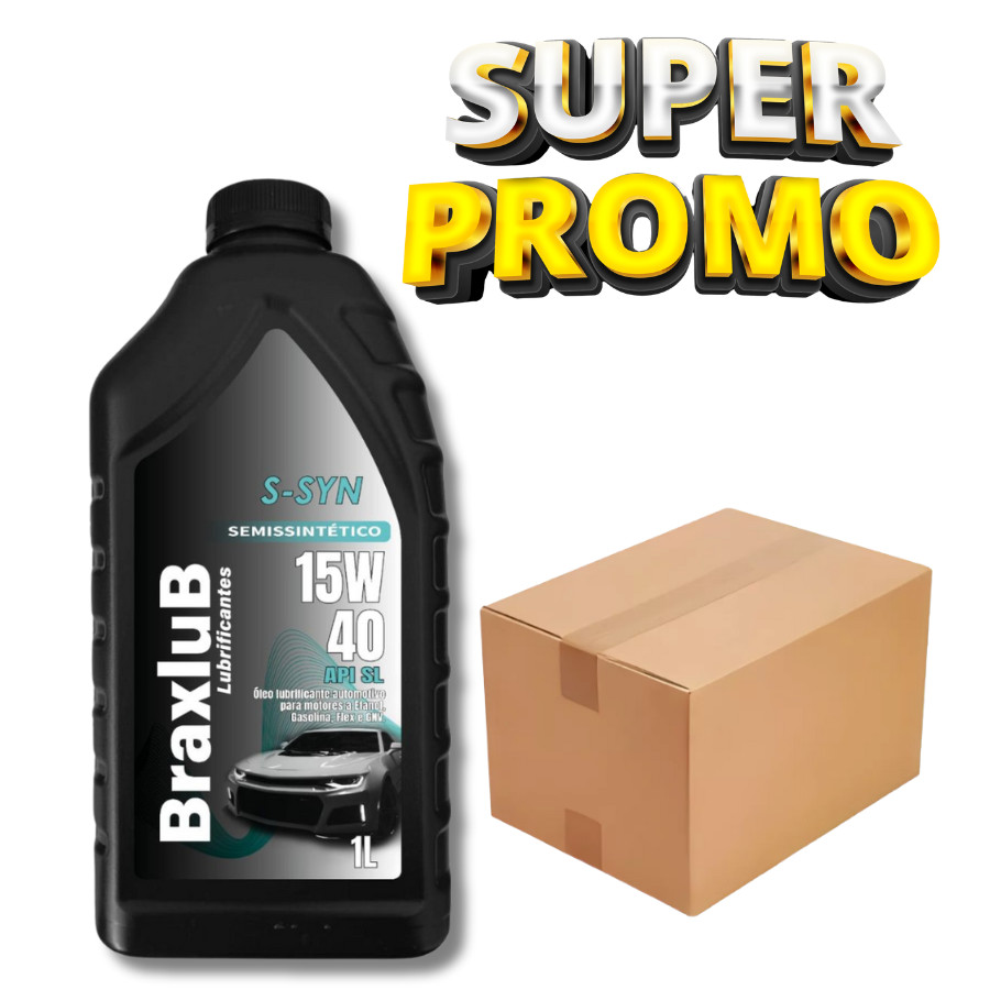 KIT ÓLEO 15W40 SEMISINTÉTICO CX 7 LITROS