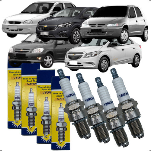 Jogo Vela Ignição Celta Classic Corsa Onix Prisma 1.0 em Oferta na Shopee