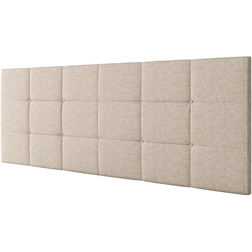 Cabeceira Casal Estofada Bege: Onde Comprar | BuscaProdutos