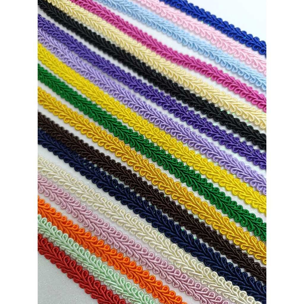 5 METROS FIO TRANÇADO Passamanaria 9mm AVIAMENTO para Artesanato Costura Caixa Acrílica Cofrinhos Tubo Latas em Oferta na Shopee