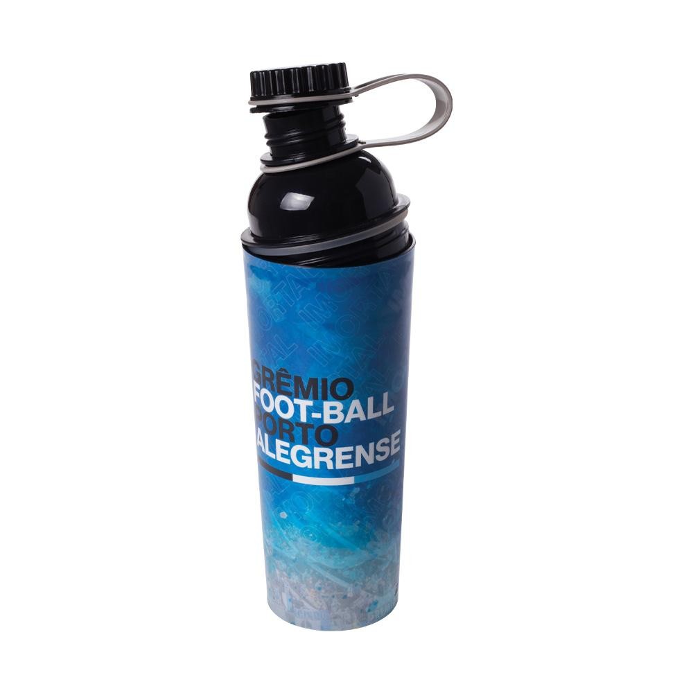Garrafa Vip Coqueteleira 660 ml - Grêmio - Oficial Plasutil