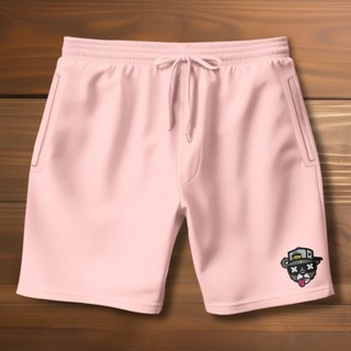 Bermuda Masculina Urso Boladão Short Moletom Streetwear Masculino 100% Algodão