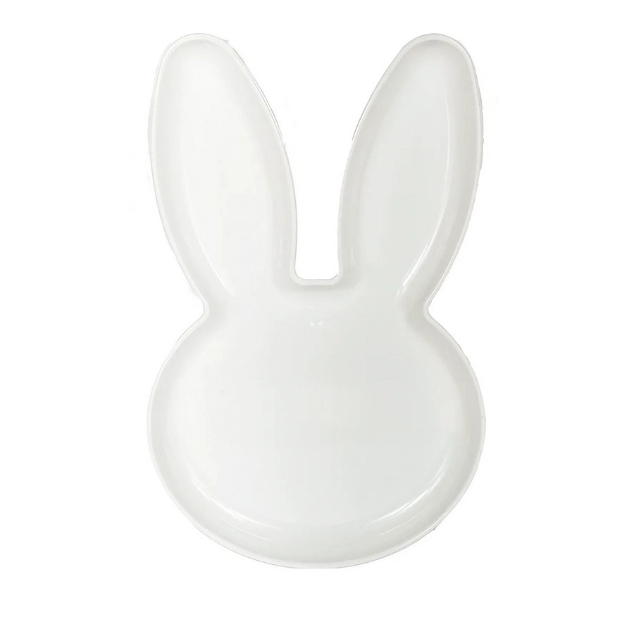 Bandeja Decorativa - Coelho Branco - 1 unidade - Rizzo em Oferta na Shopee