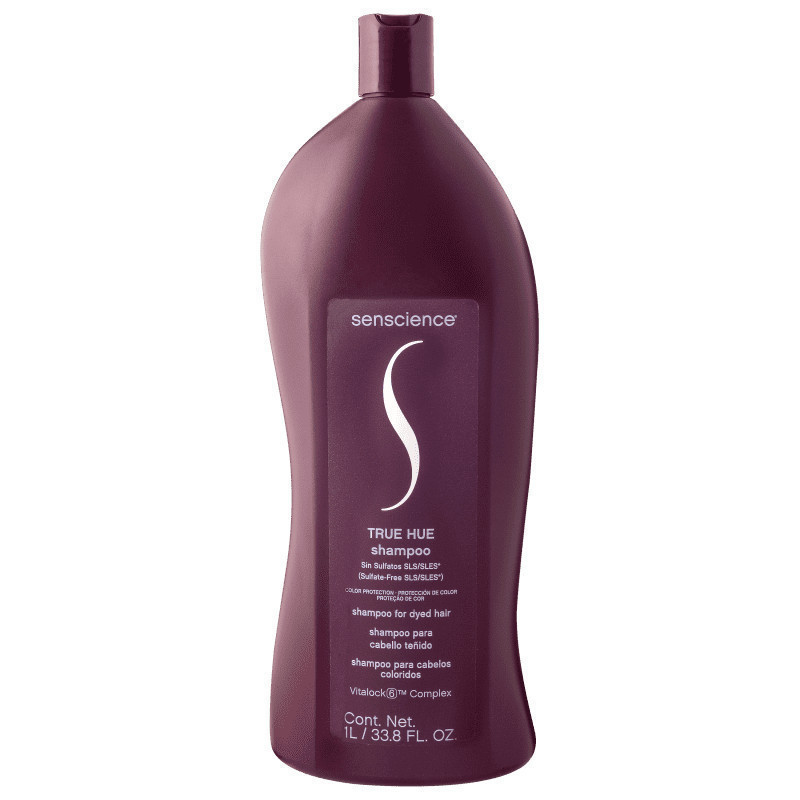 O Segredo para Manter a Cor Vibrante por Muito Mais Tempo! - Senscience True Hue Shampoo 1000ML