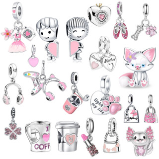 Pingente de Menino e Menina "Infância Inesquecível" em Prata S925 | Pode ser combinado livremente com colar/pulseira em Oferta na Shopee