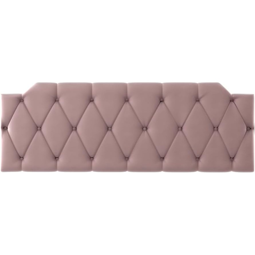 Cabeceira Kelly Box Estofada Painel Quarto Casal 1,40 Suspensa Almofadada Luxo Rosa