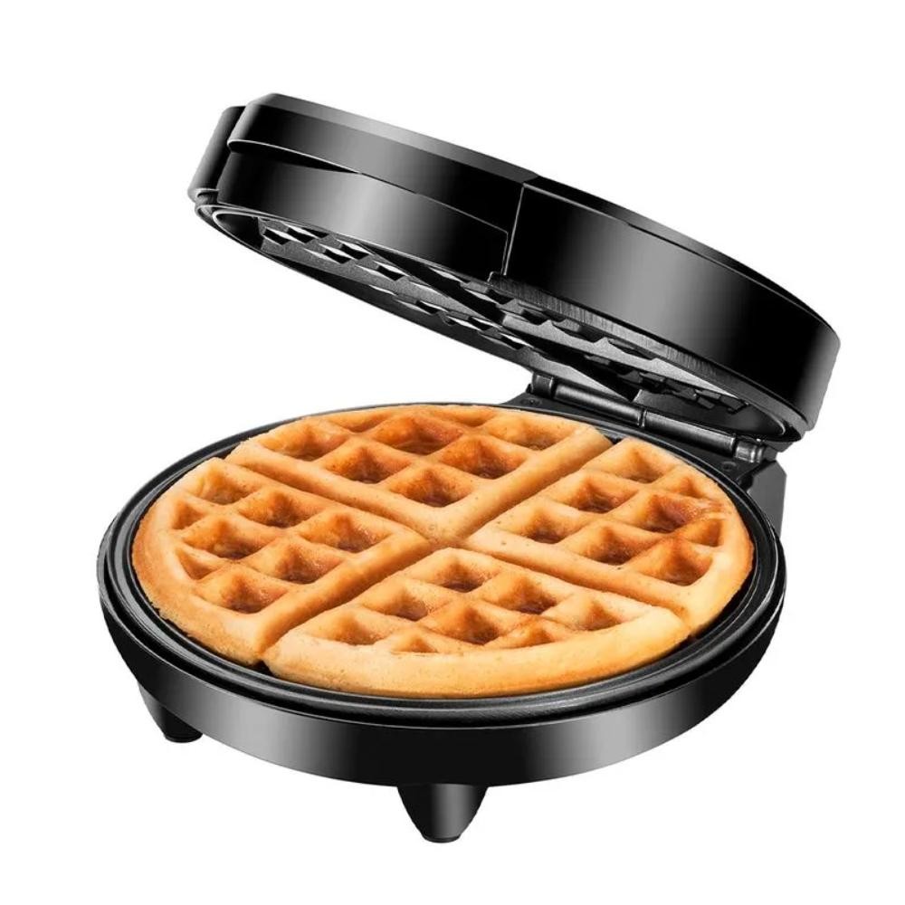Máquina de Waffle Mondial Pratic Waffle Antiaderente 1200W Preto/Inox 127V - GW-01 em Oferta na Shopee